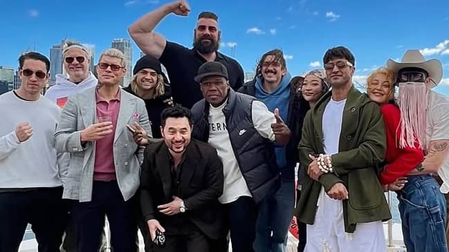 Schauspieler Vidyut Jammwal teilte das Bild der Crew in Australien über Instagram
