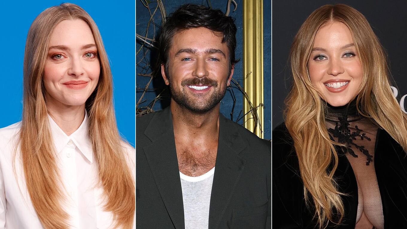 Portraitbillder von Amanda Seyfried, Brandon Sklenar und Sydney Sweeney