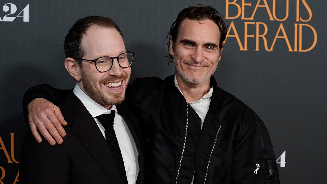 Filmemacher Ari Astor und Schauspieler Joaquin Phoenix