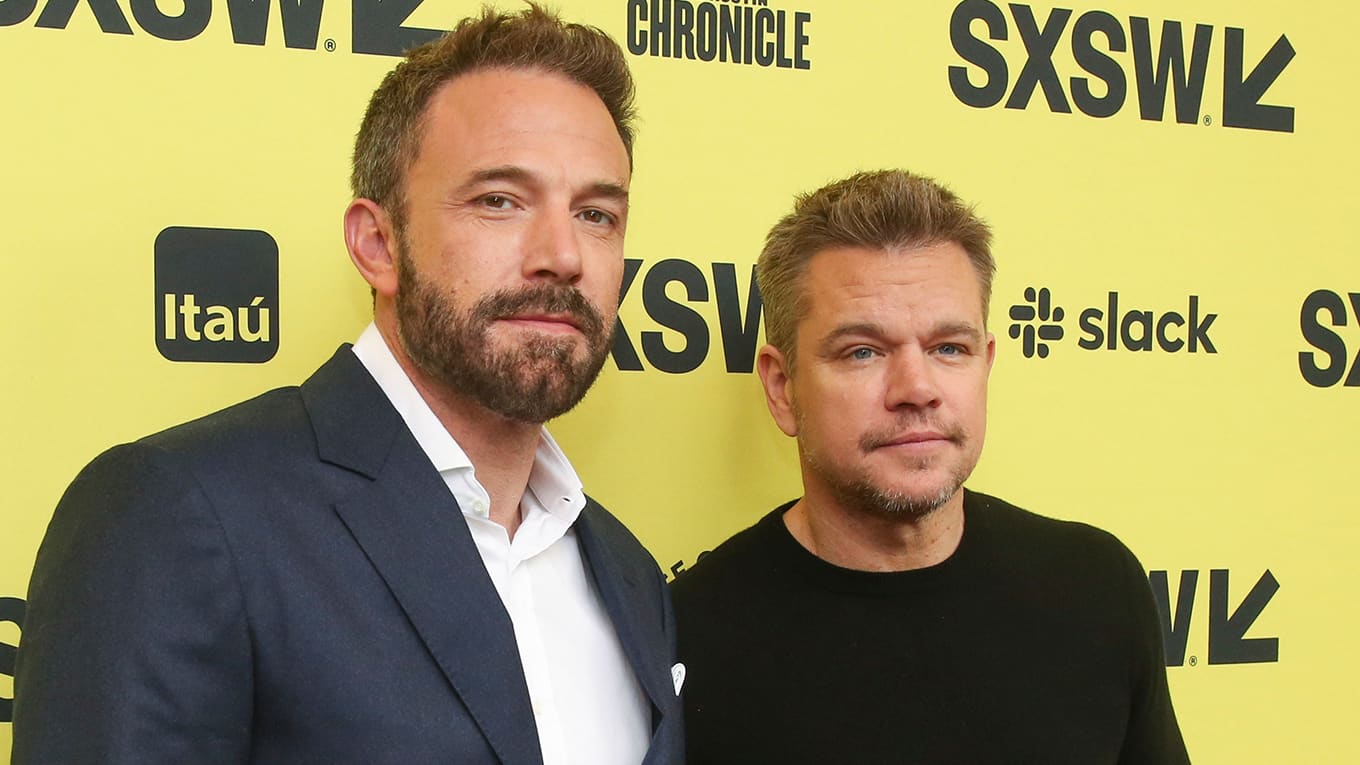 Foto von Schauspieler Ben Affleck und Matt Damon