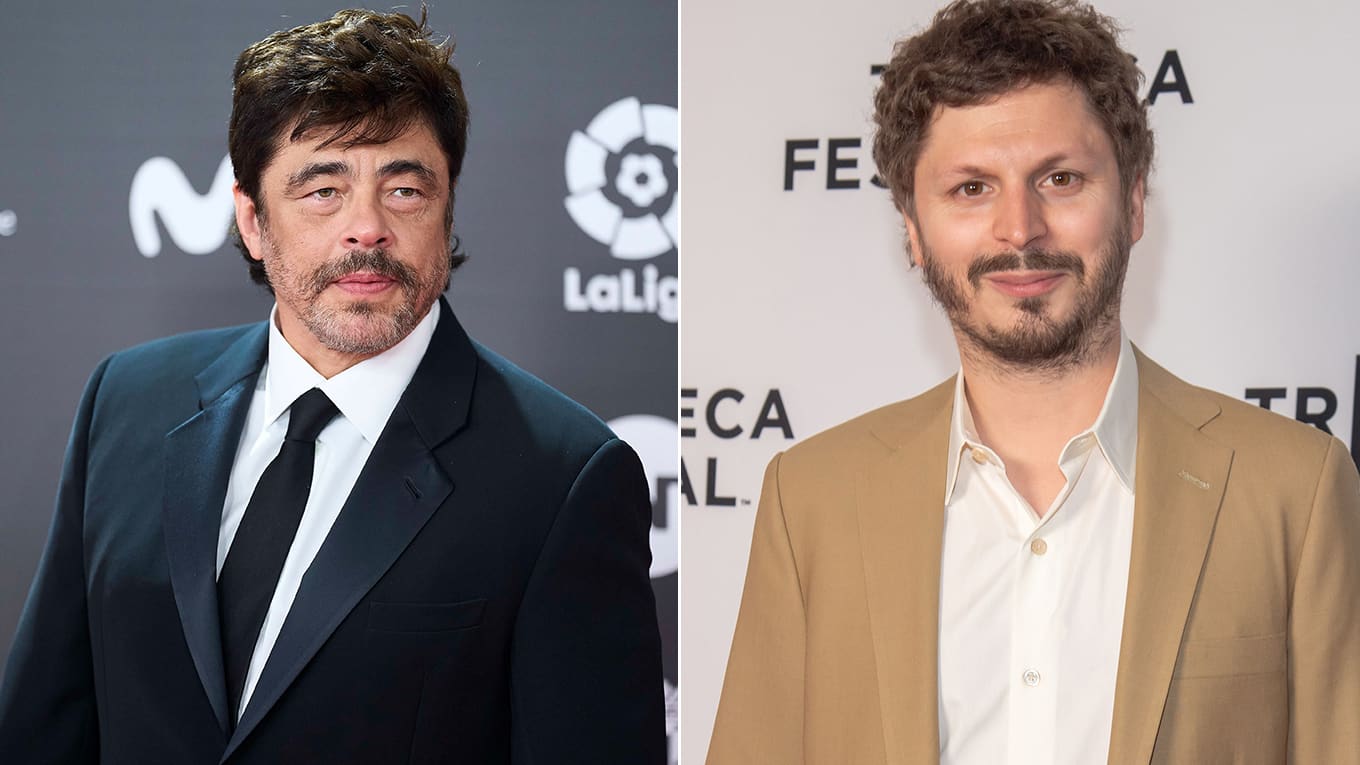Benicio Del Toro und Michael Cera