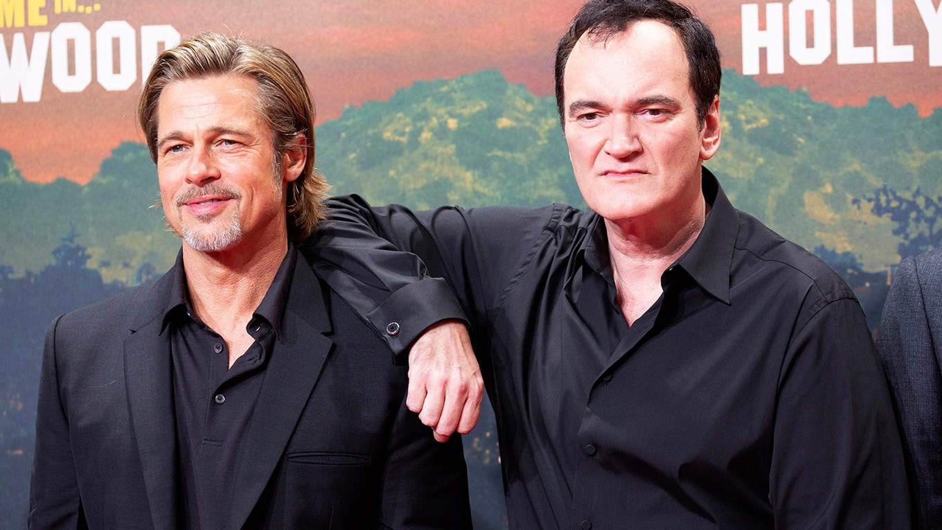 Brad Pitt und Quentin Tarantino