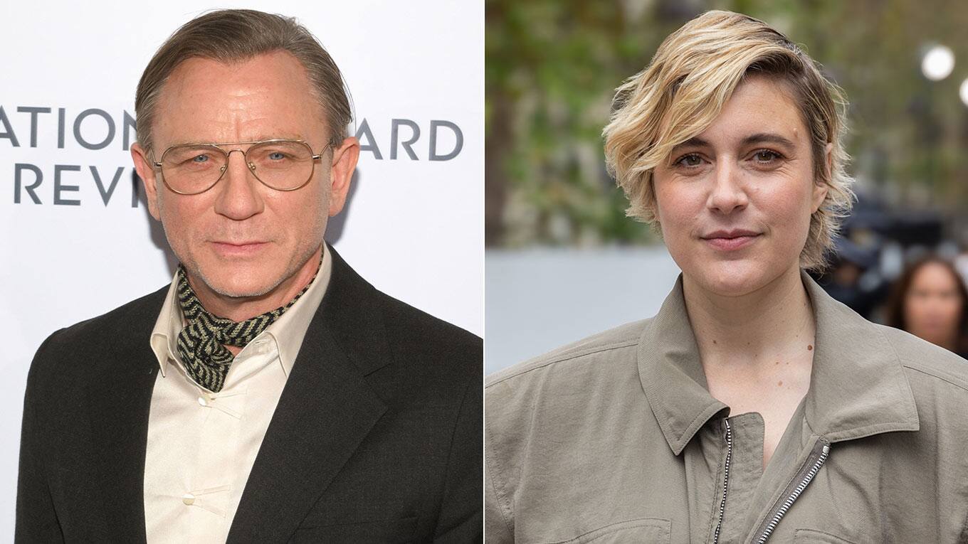 Daniel Craig und Greta Gerwig