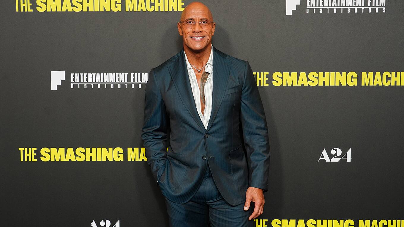 Foto der Schauspieler Dwayne Johnson bei der Premiere von 