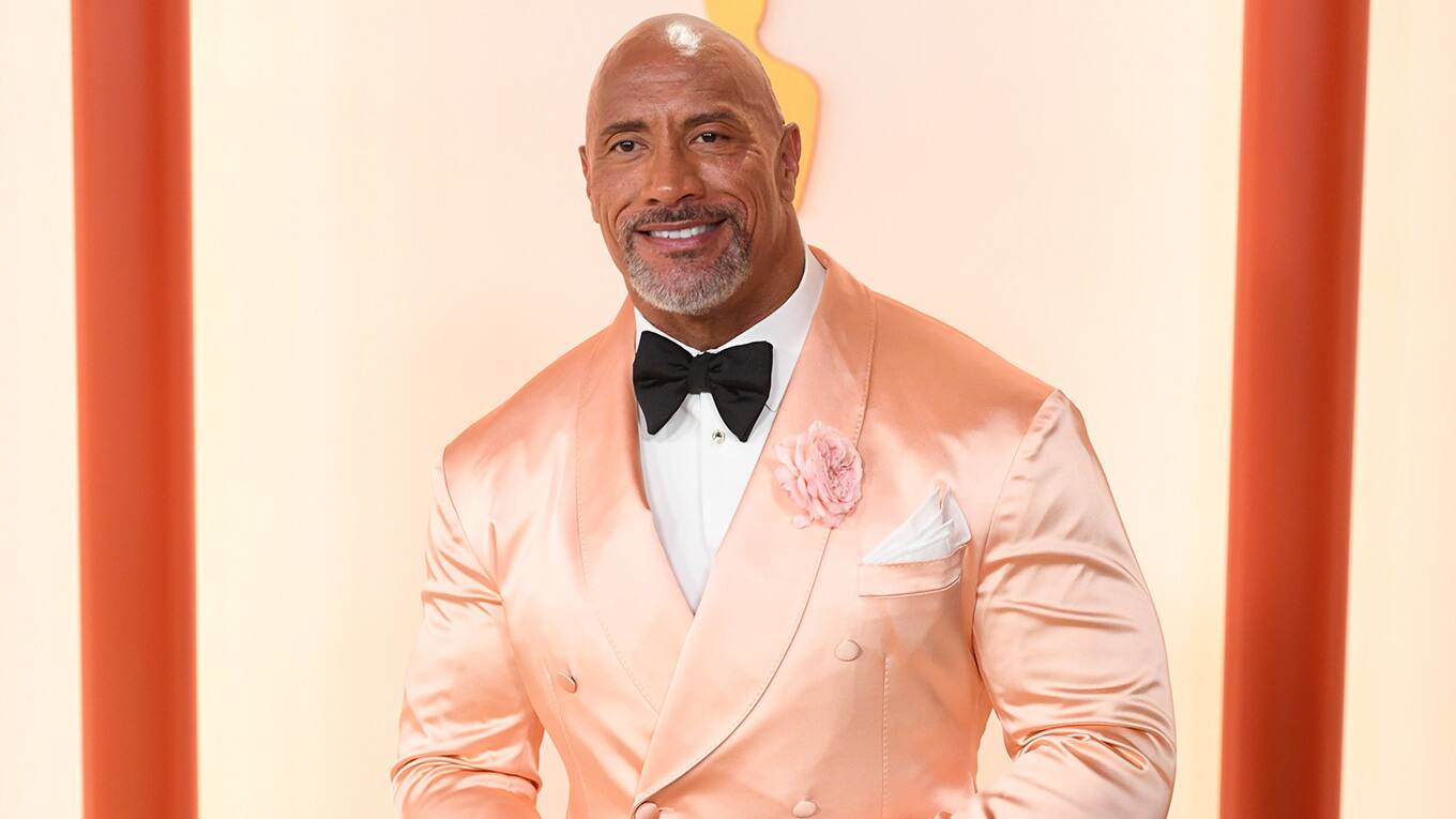 Dwayne Johnson bei der Oscar-Verleihung 2023
