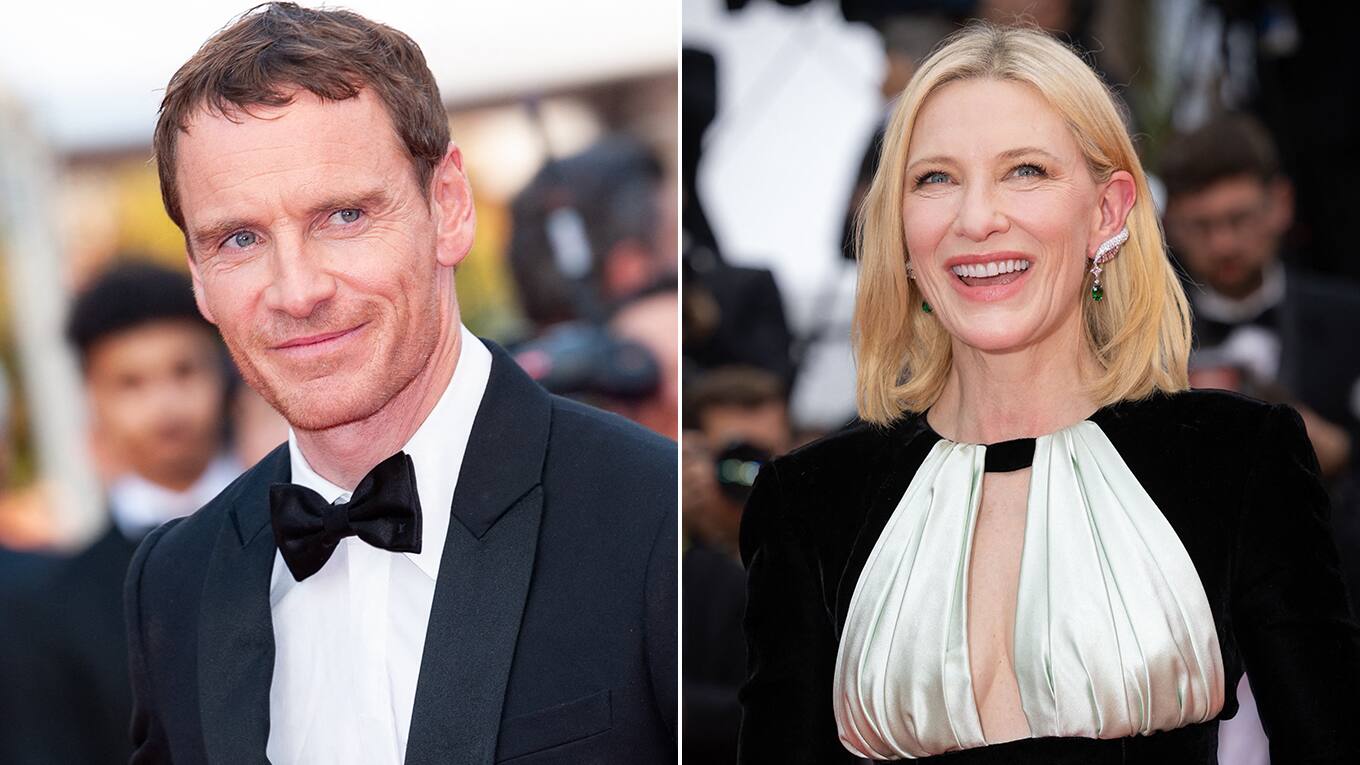 Fotos von Michael Fassbender und Cate Blanchett in Cannes
