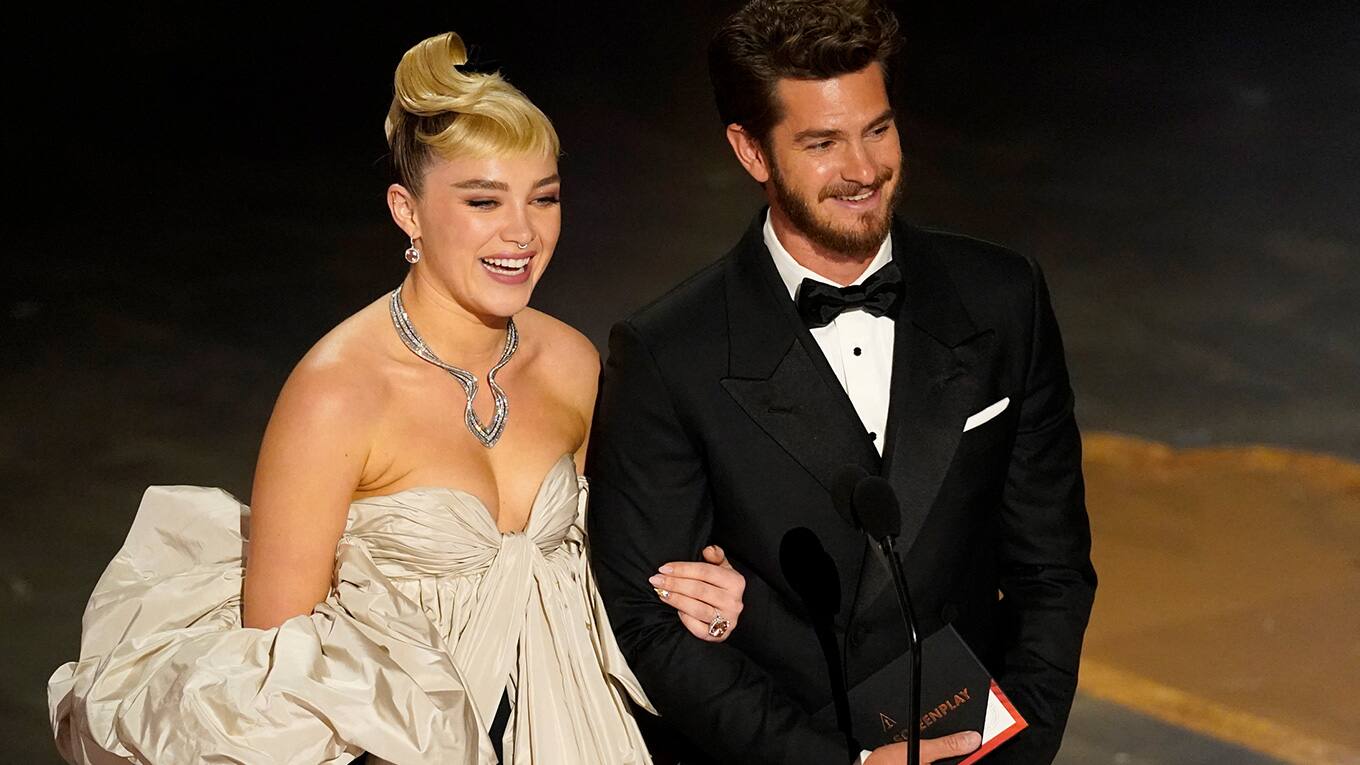 Florence Pugh und Andrew Garfield bei den Oscars 2023