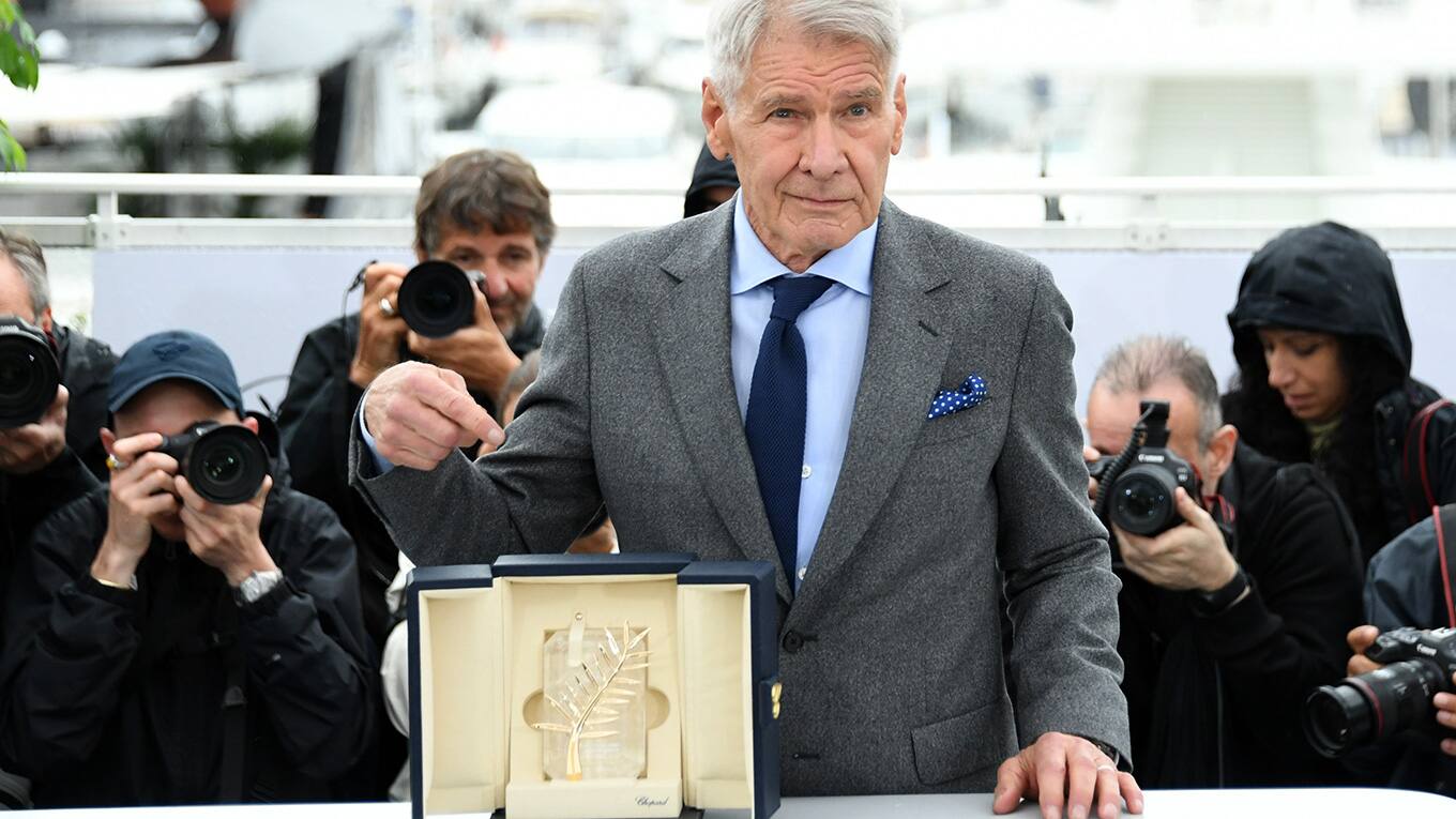 Freute sich über die Ehrenpalme in Cannes: Harrison Ford