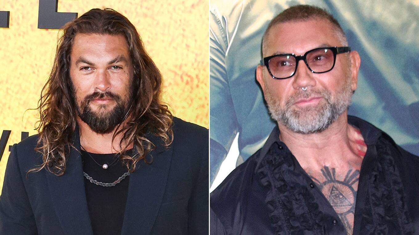 Wollen endlich auch vor der Kamera Kumpels sein: Jason Momoa und Dave Bautista