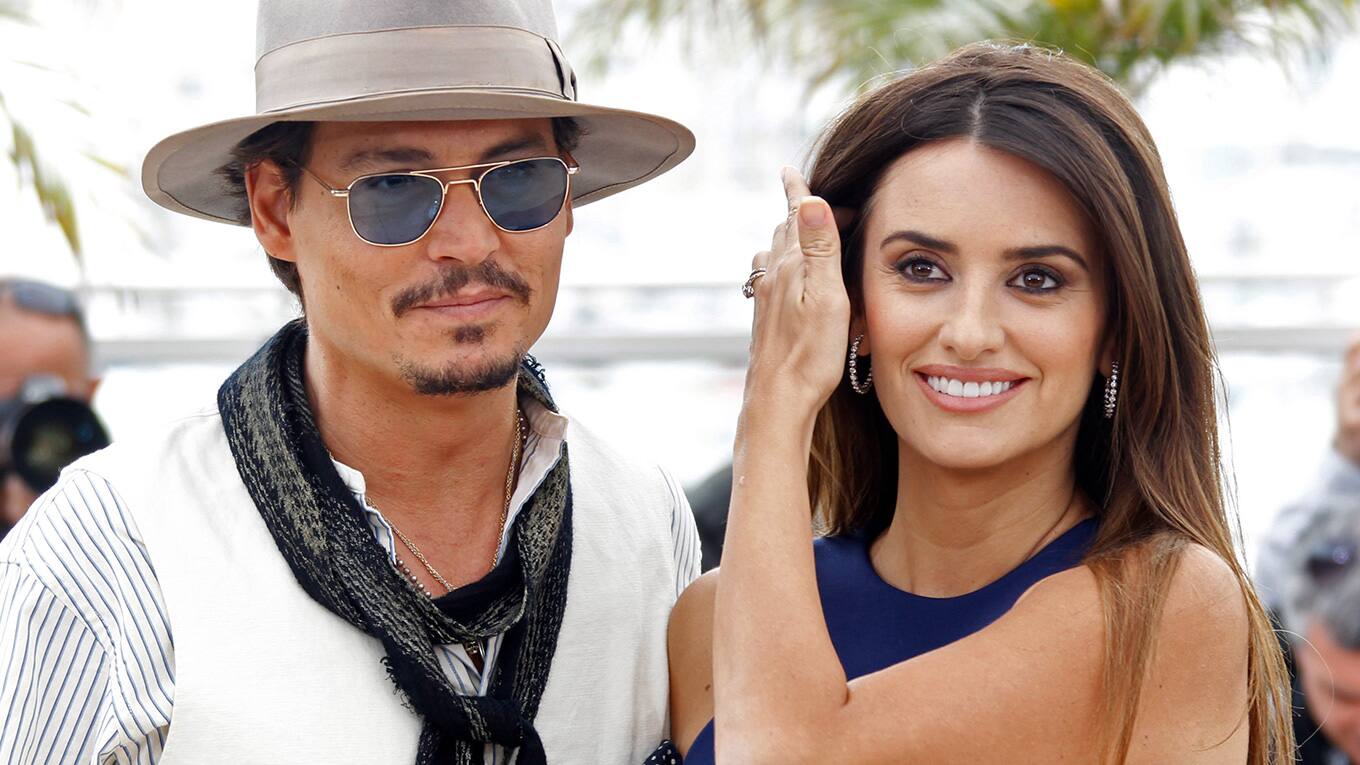 Johnny Depp und Penelope Cruz in Cannes 2011