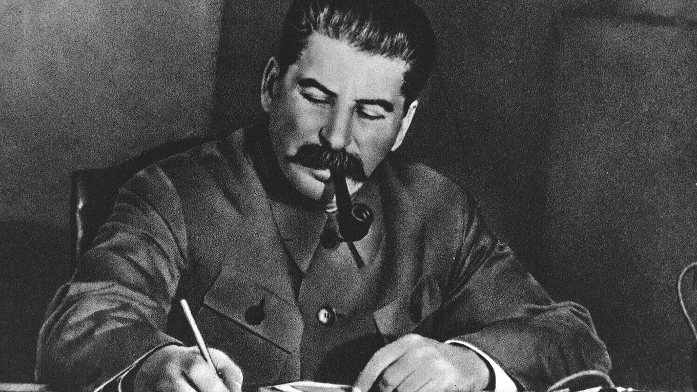 Foto von Diktator Josef Stalin 1953