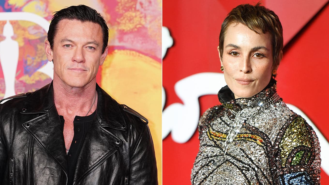 Foto von Schauspieler:innen Luke Evans und Noomi Rapace