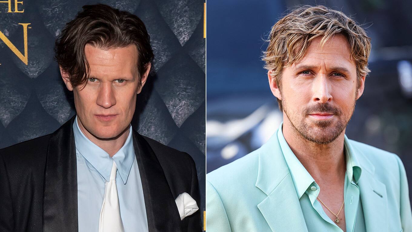 Portraitfotos von Schauspieler Matt Smith und Ryan Gosling