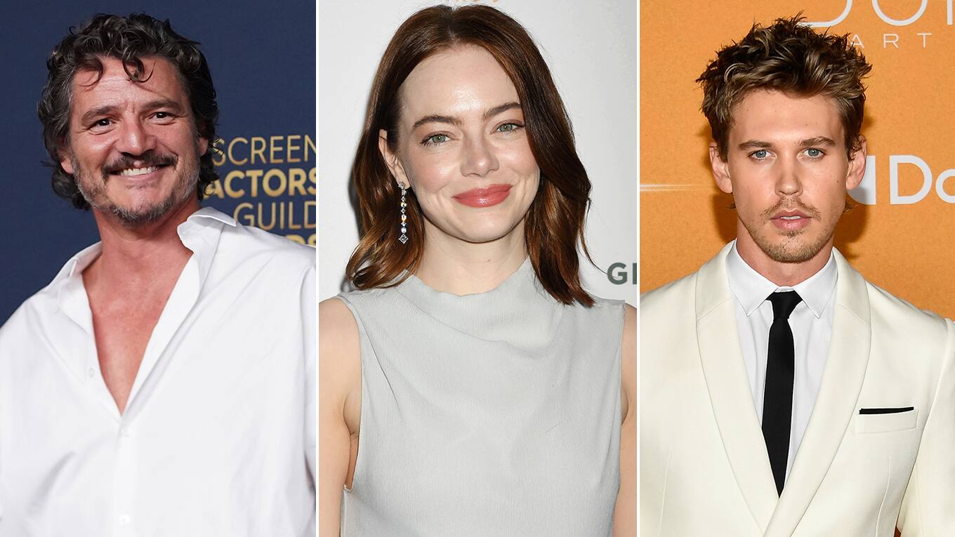 Pedro Pascal, Emma Stone, Austin Butler