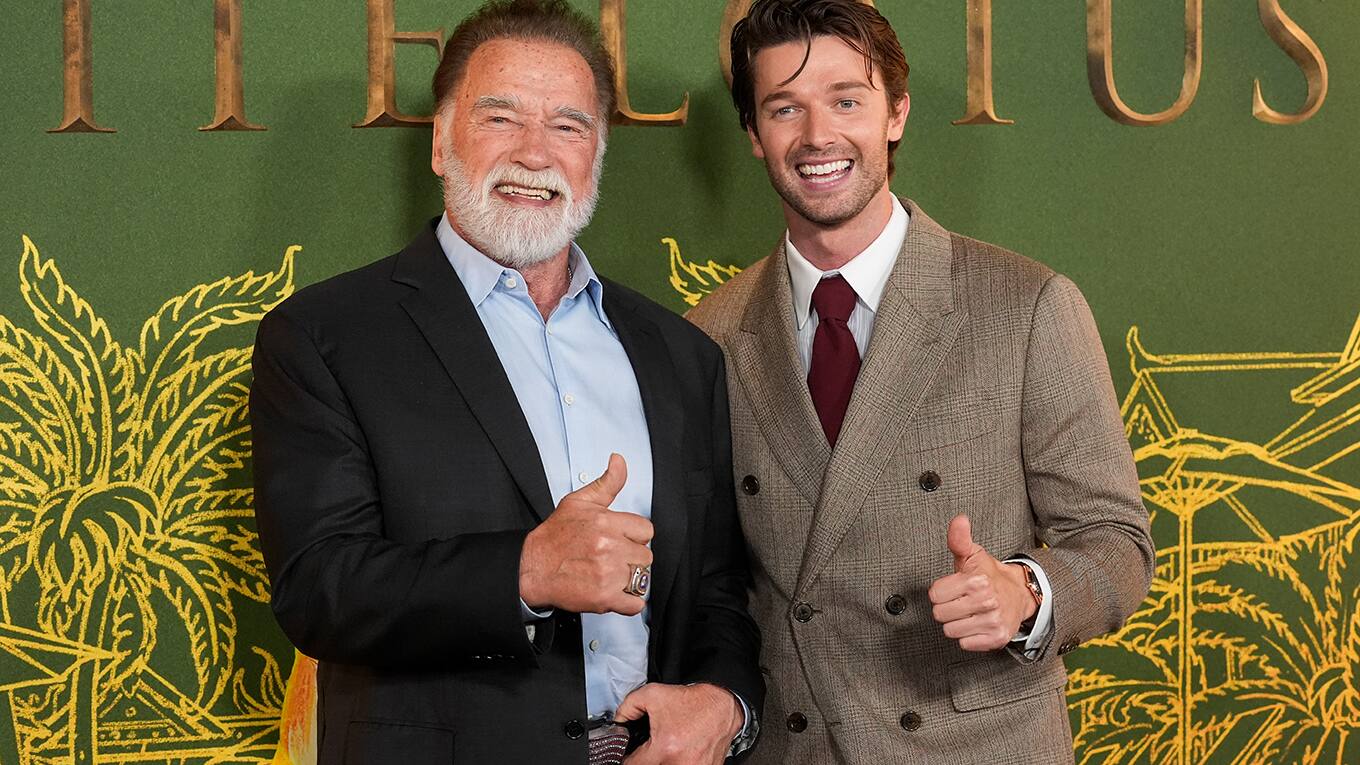 Arnold Schwarzenegger und sein Sohn Patrick