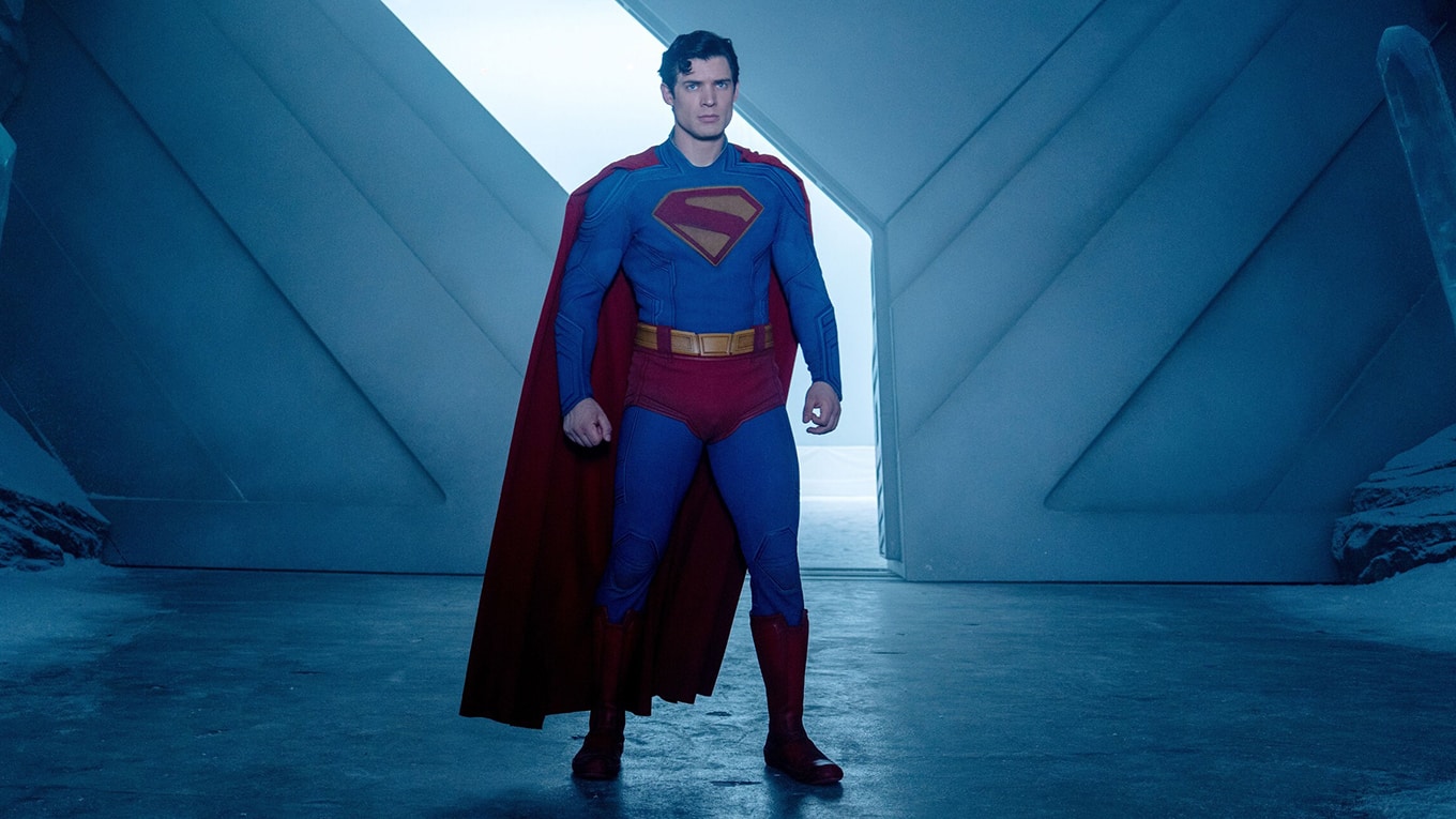 Foto von Superman in der Festung der Einsamkeit aus 