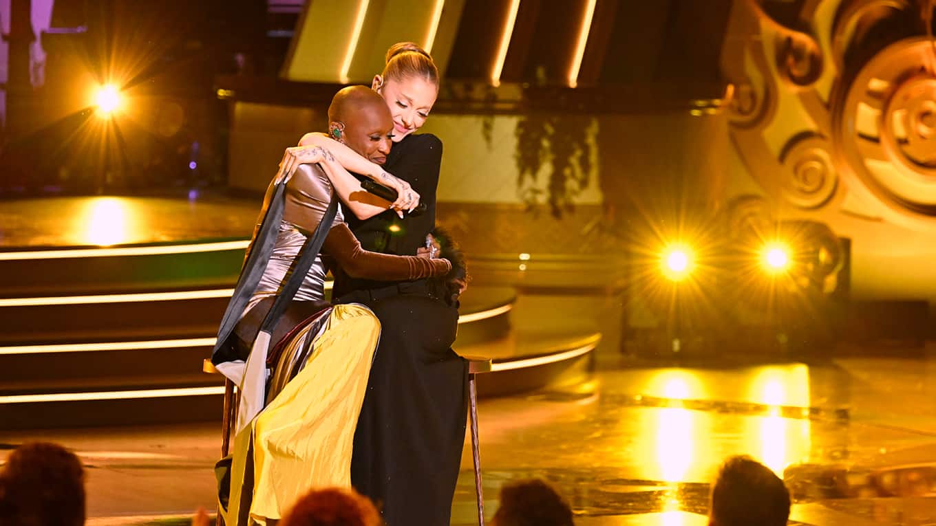 Cynthia Erivo und Ariana Grande feiern