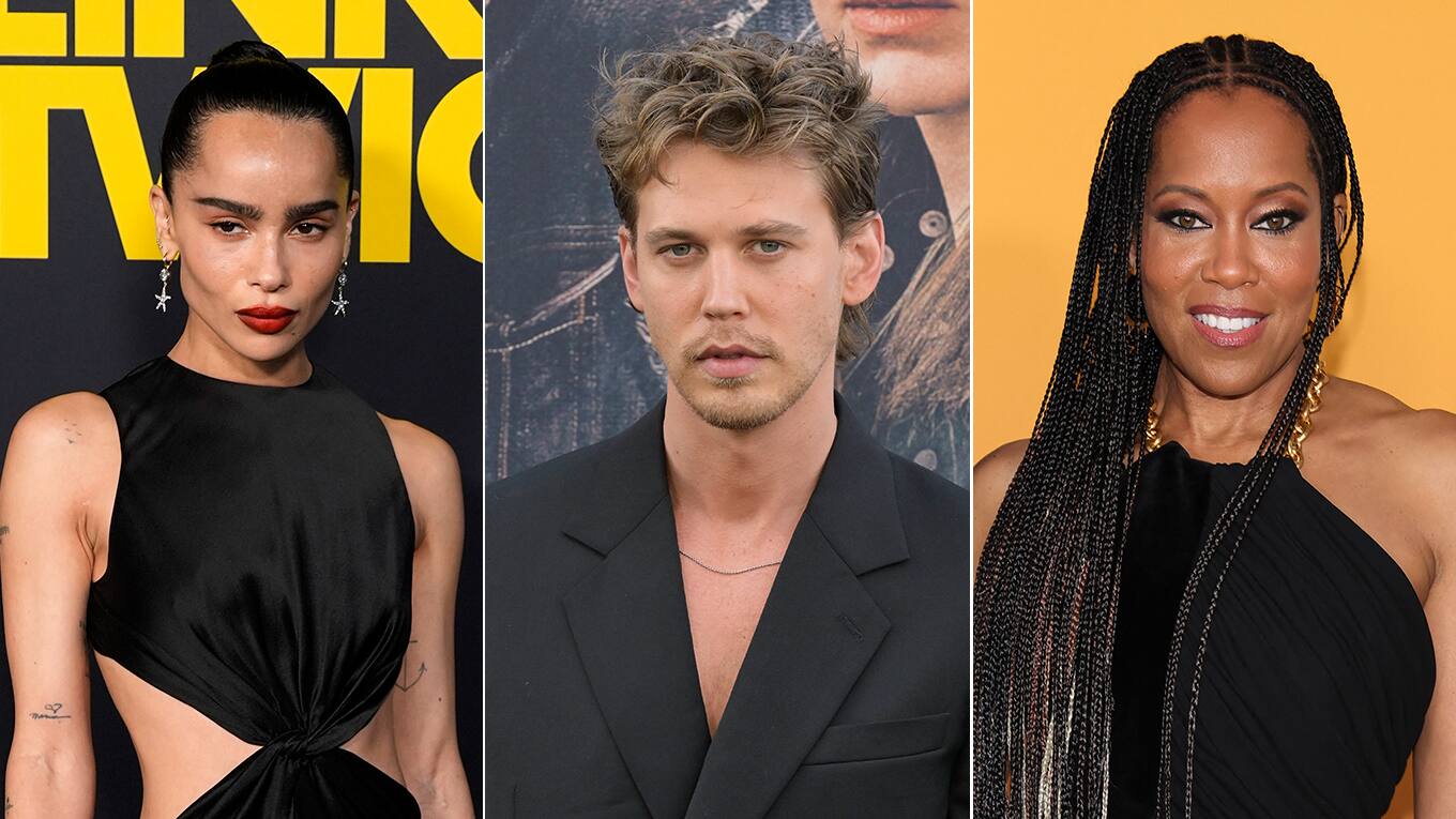 Portraibilder von Zoë Kravitz, Austin Butler und Regina King