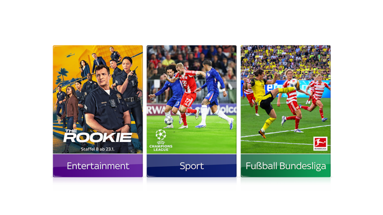 Der gesamte Live-Sport