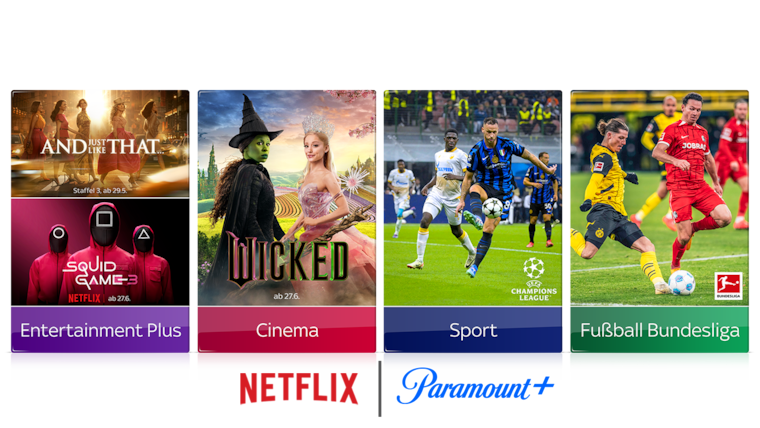 Alle Filme, Serien & der gesamte Live-Sport