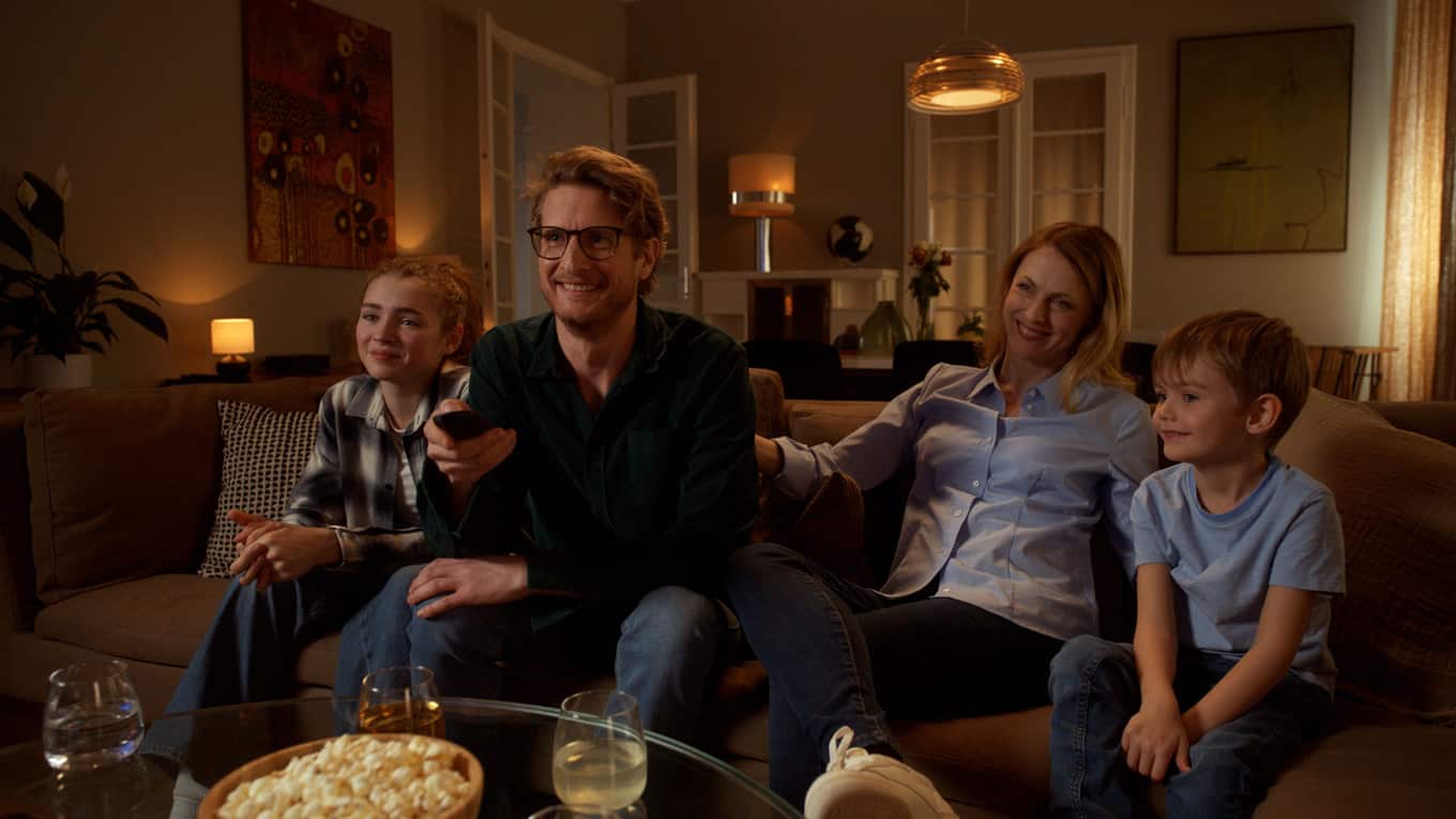 Free-TV in HD immer mit dabei.