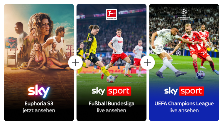 Der gesamte Live-Sport