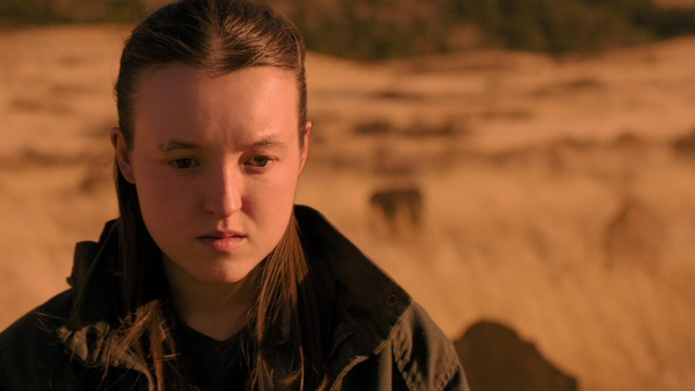 Szenenbild aus The Last of Us Staffel 2 Episode 3 mit Bella Ramsey als Ellie
