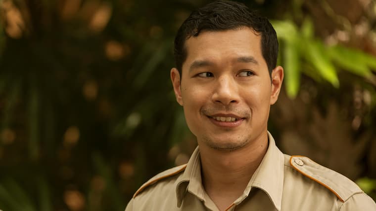 Tayme Thapthimthong spielt Gaitok in "The White Lotus"