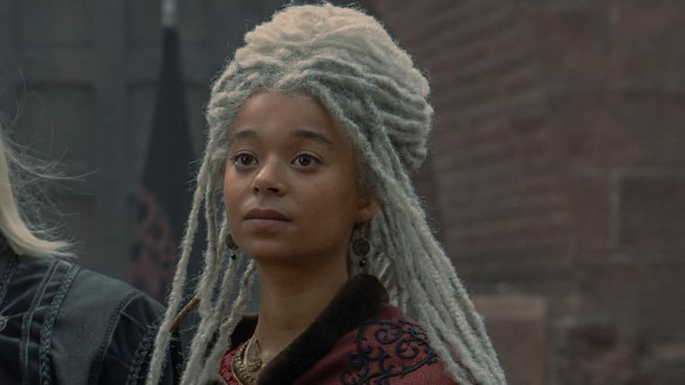 Phoebe Campbell als Rhaena Targaryen in "House of the Dragon"-Staffel 1