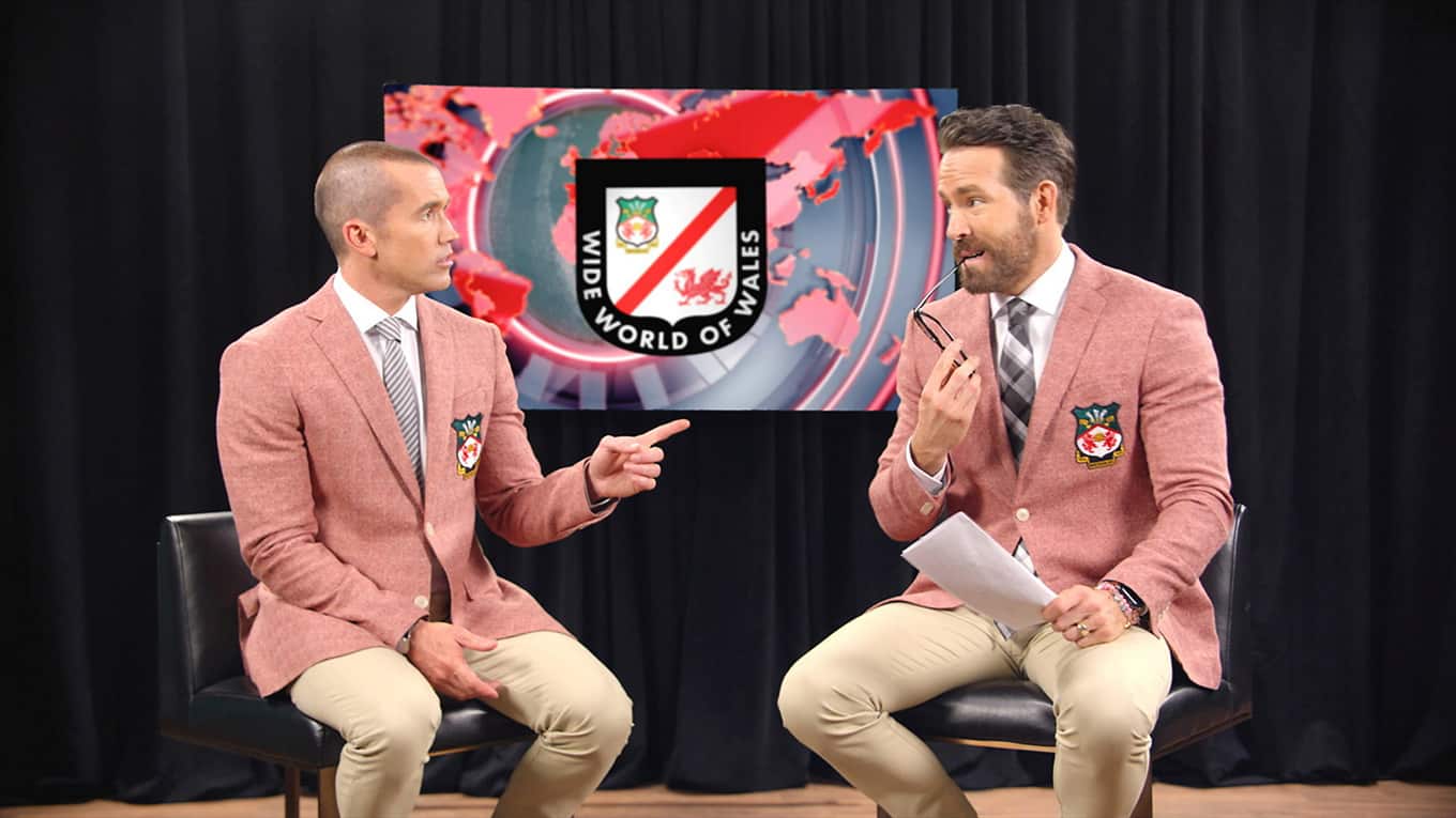 Produzent Rob McElhenney (links) und Hollywoodstar Ryan Reynolds (rechts)