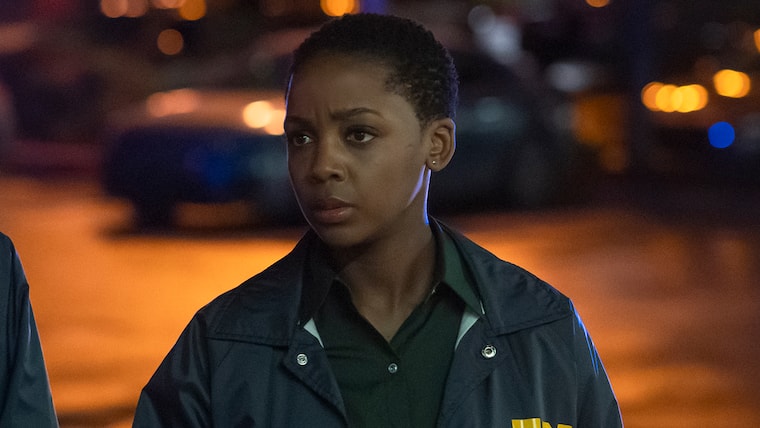 Thuso Mbedu als Aleha Clinton in der HBO-Crimeserie Task