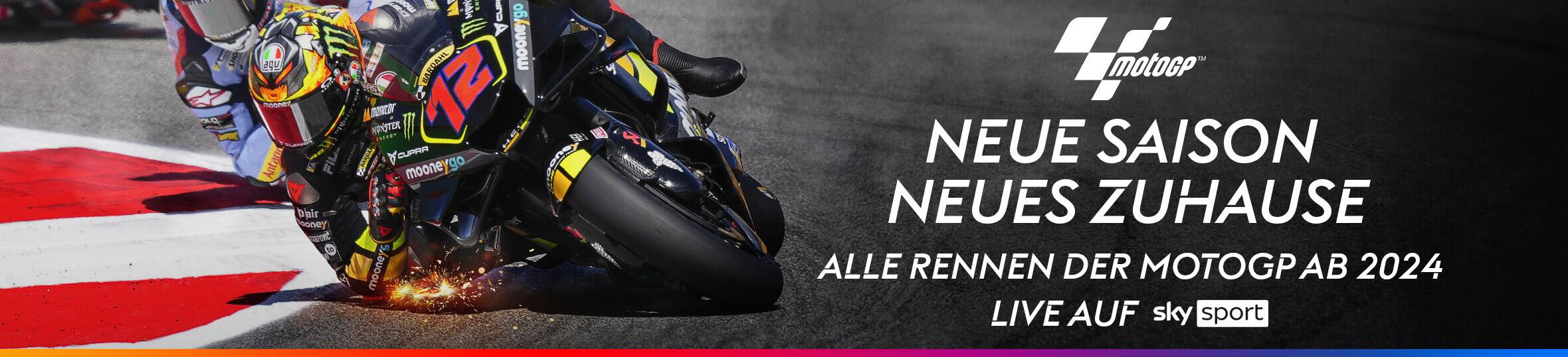 MotoGP live – ab der Saison 2024 