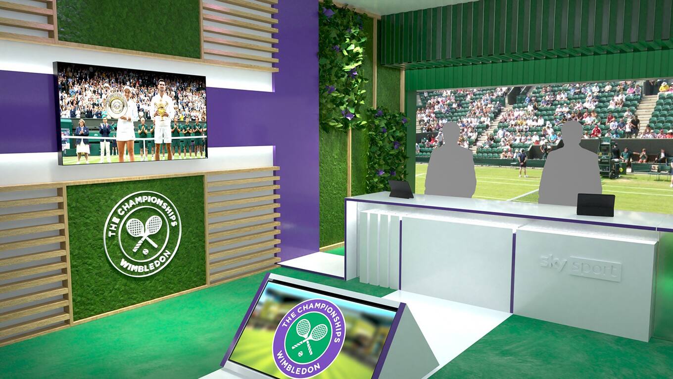 Wimbledon Live and Exklusiv HD/UHD Sky
